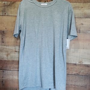 Lularoe Patrick gray NWT short sleeve